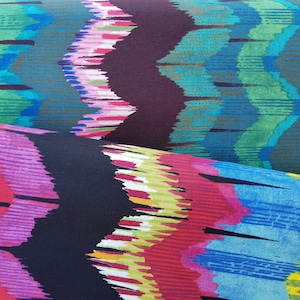 Tessuto frastagliato/a strisce "Senora Serape" di Alexander Henry - Messico, Folklorico 0,5 m x 1,10 m