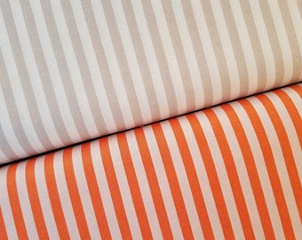 Rifle Paper CO "Primavera" , unbleached cotton, classic striped fabric 0.5 m x 1.10 m