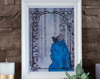 Cailleach ~ Fine Art Print ~ gaelic goddess of winter mythology