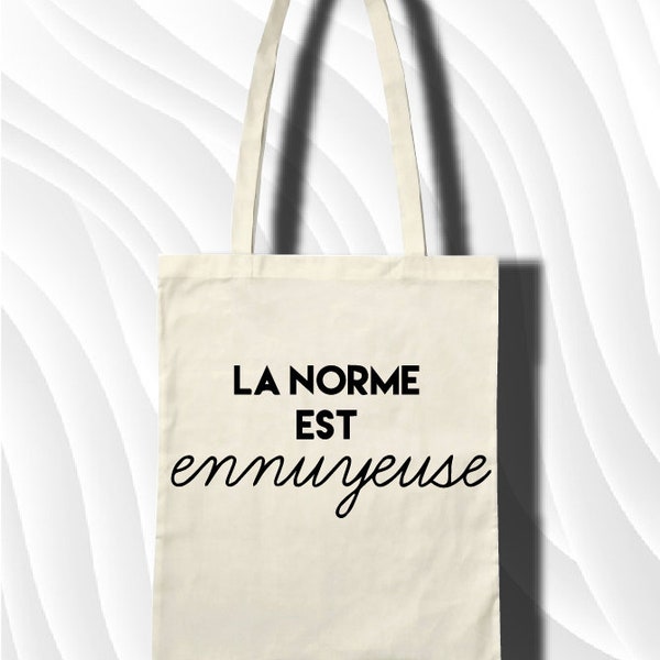 La norme est ennuyeuse