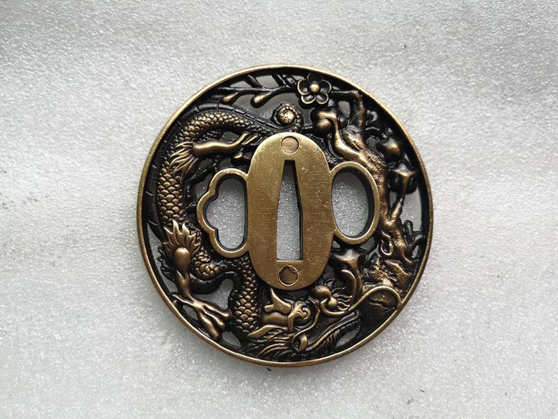 Brass,handguard,japanesesword,katana,Samurai,sword,fittingsampadapter,Alloy,samuraisword,tsuba