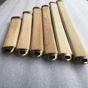 Wood Handle Katana Handle  Matching Fish Skin Accessories