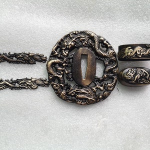 Brass,handguard,japanesesword,katana,Samurai,sword,fittingsampadapter,Alloy,samuraisword,tsuba