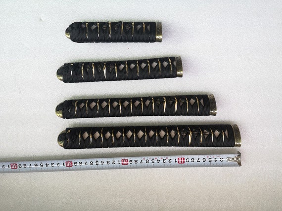 30cm 26cm 20cm 15cm Length Synthetic Silk Ito Black Rayskin Tsuka