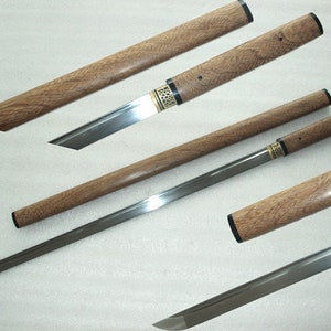 high quality japanese samurai ninja sword damascus sword ninja straight