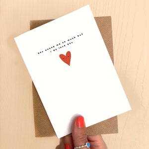 Je irriteert me, maar ik hou van je kaart | Vriendje | Partner | Verloofde | Vriendin | Valentijnsdag | Liefde | Echtgenoot | Vrouw | Grappige | Onbeleefde | Schattig