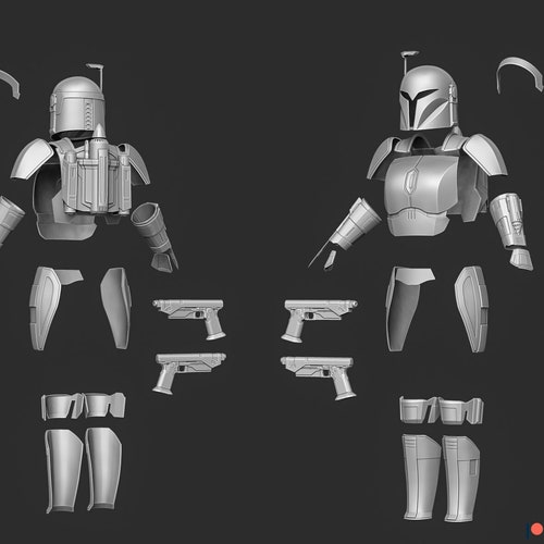 Armor Inspired By Bo Katan From Mandalorian Stl Files Etsy Ireland