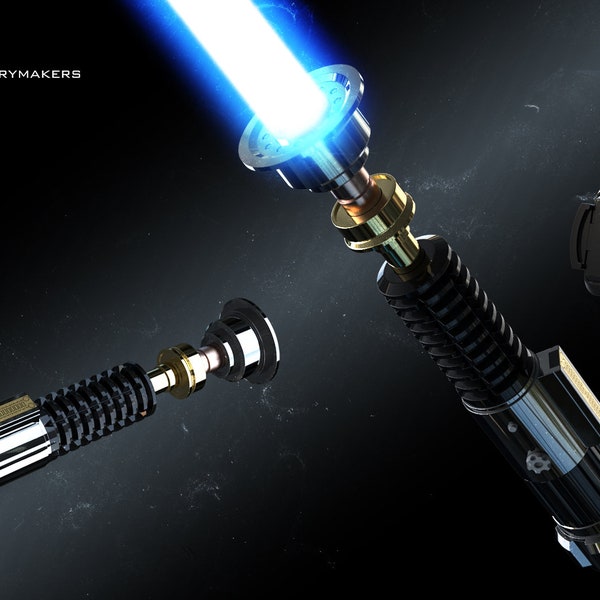 Sable de luz Obi-Wan Kenobi (archivos stl - descarga digital)