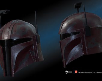 MG Mando helmet (stl files - digital download only)