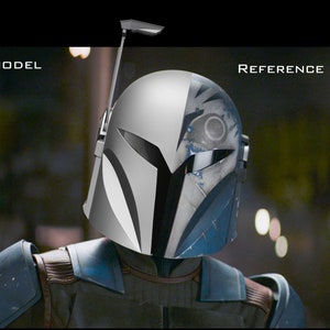 Custom helmet DIY kit  inspired by the Bo Katan helmet 3d model for 3d printing (stl)