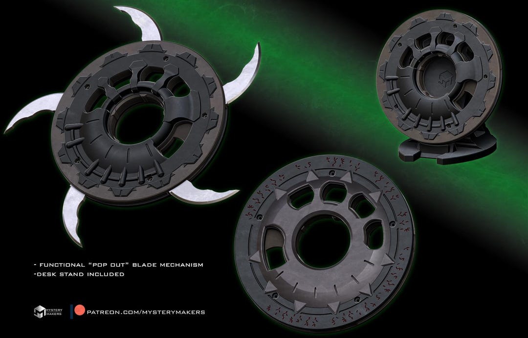 Functional Predator Smart Disk - Custom Mmsd_02 (stl Files - Digital ...