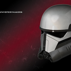 Imperial super commando helmet ( stl files  - digital download ONLY)