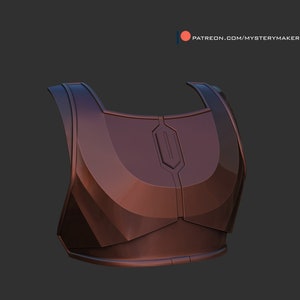Armorer chest piece (stl files - digital download only)