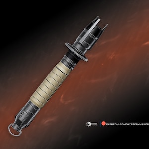 Shin Hati functional lightsaber (stl file - digital download only)