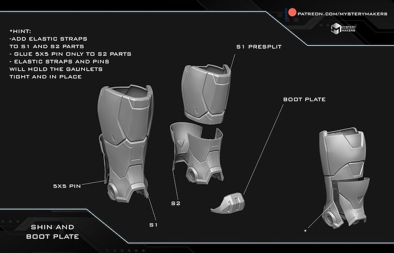 stl preview of a 3d printable Captain America full body armor made by mysterymakers