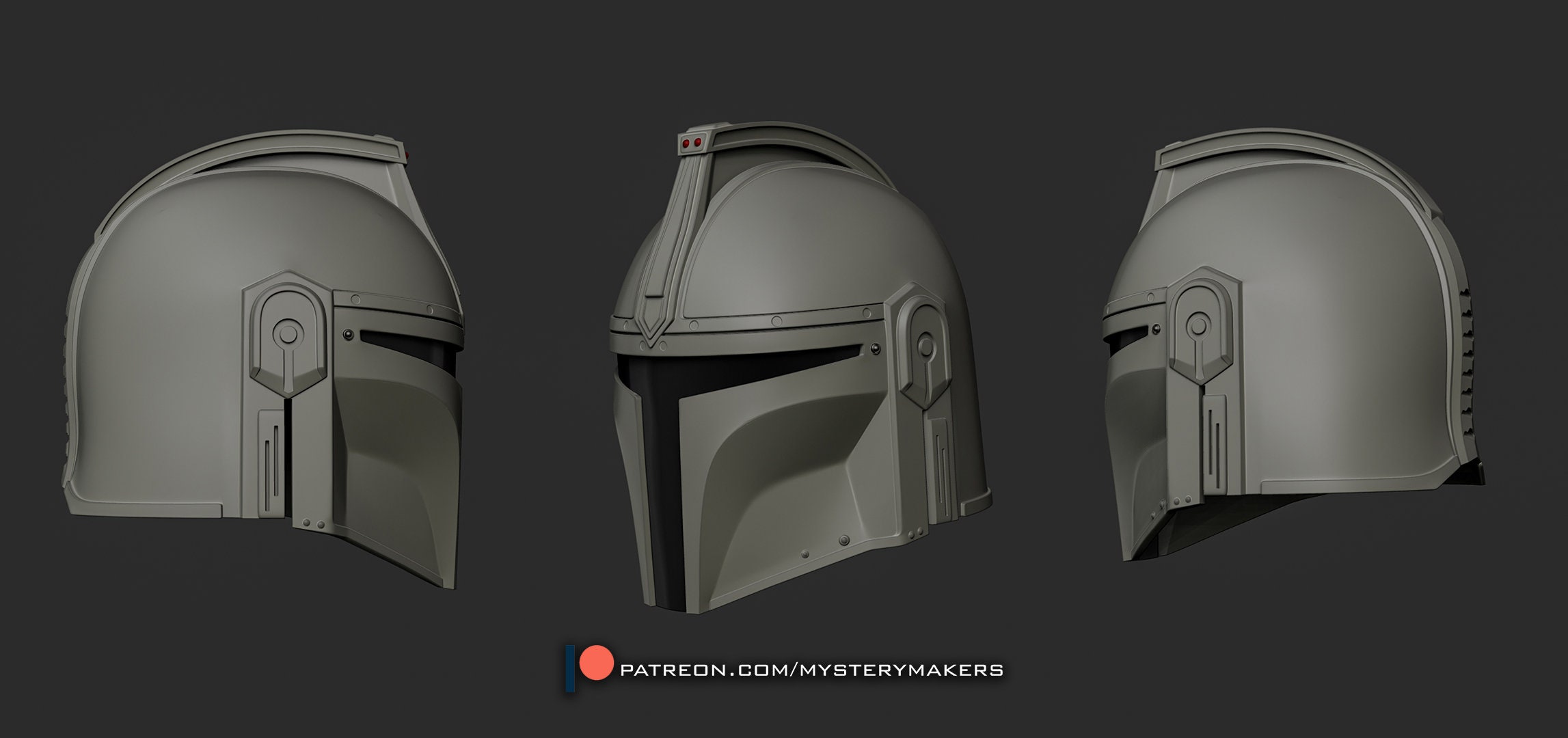 STL file Custom Mandalorian Helmet - Star Wars 🪖・3D print design