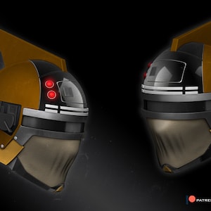 Bounty Hunter helmet (stl files - digital download only)