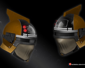 Kopfgeldjäger Helm (stl Dateien - nur digitaler Download)