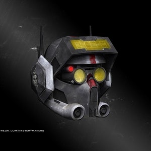 Tech helmet from Bad batch ( stl files - digital download only)