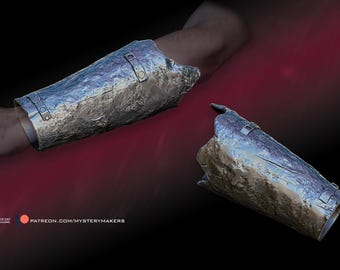 Stranger Qimir gauntlet (stl file - digital download only)