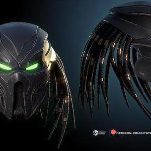 Predator Spawn helmet (stl files - digital download only)