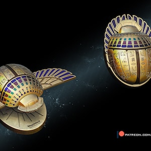 Scarab compas (stl files - digital download only)