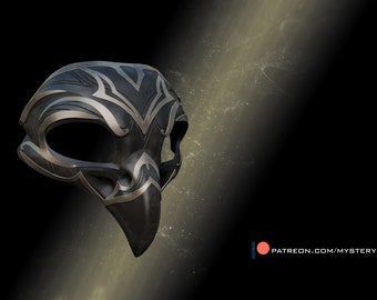 Beaked skull mask (digital download only - stl file)