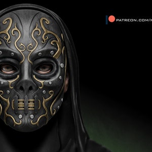 Death eater mask (stl files - digital download only)