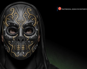 Death eater mask (stl files - digital download only)