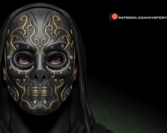 Death eater mask (stl files - digital download only)