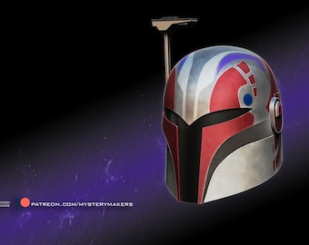 Casque Sabine Wren (téléchargement numérique uniquement - fichier stl)