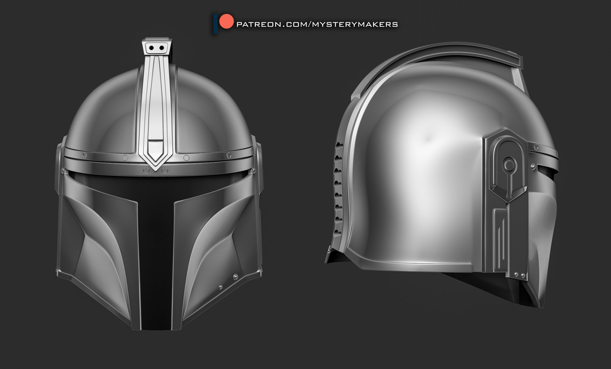 Custom Mandalorian Helmet ( Stl Files - Digital Download Only