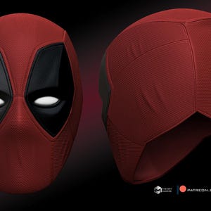 Deadpool helmet stl - Etsy 日本