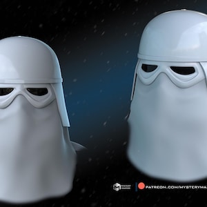 Snowtrooper helmet (stl file - digital download only)