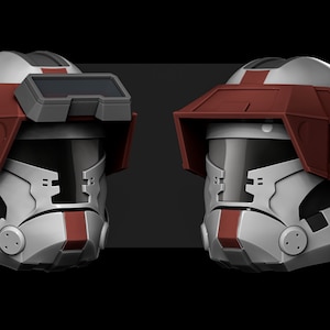 Trooper helmet inspired by the Havoc squad helmet (stl files - digital download)