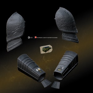 Baylan Skoll armor (stl file - digital download only)