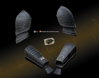 Baylan Skoll armor (stl file - digital download only)