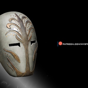 Jedi Temple guard mask realistic ( stl files - digital download only)