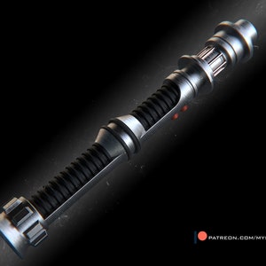 saber hilt inspired by Kyle Katarn 3d printable hilt (stl files - digital download)