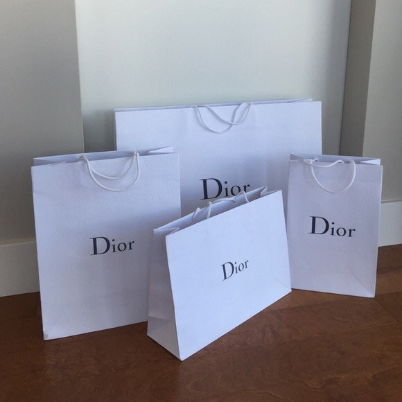 Classic Dior packaging authentic paper bag | Etsy