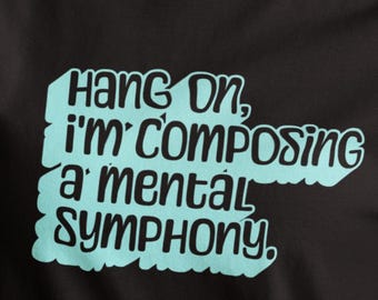 Klassische Musik T Shirt: Musiker Symphonie Liebhaber Geschenk