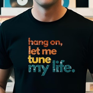 Music Lover T-Shirt | Inspirational Music Tee | Funny Guitarist Shirt | Retro Musician Gift | Motivational Band Short-Sleeve Unisex T-Shirt