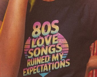 Retro 80s Music Funny T-Shirt: 80s Party Graphic Tee