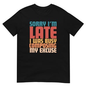 Funny Composer Shirt – Retro Musician Gift, Classical Music Lover Short-Sleeve Unisex T-Shirt