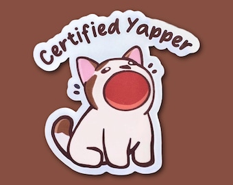 Zertifizierter Kläfferer Meme Lustige Text Sticker