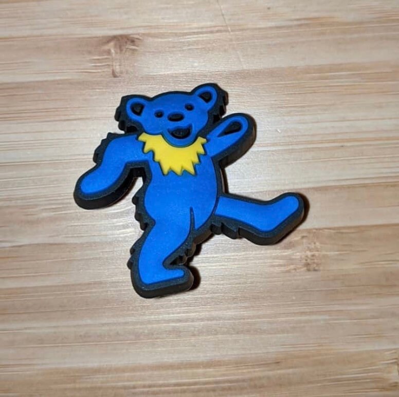 Grateful Dead marchando osos croc jibbitz Etsy
