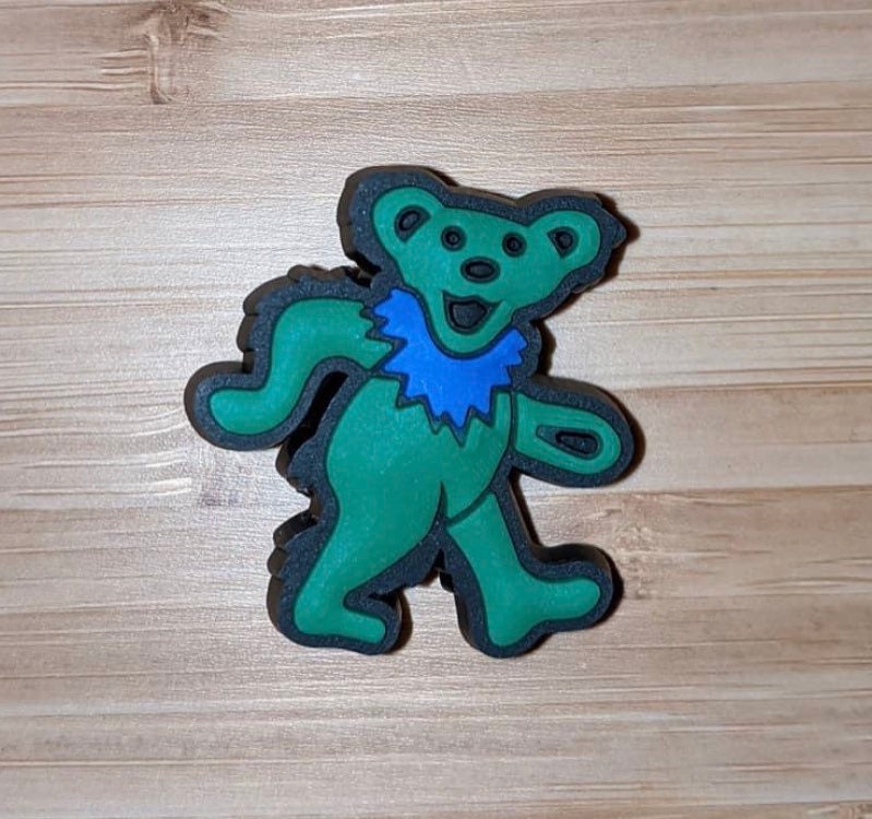 Grateful Dead marchando osos croc jibbitz Etsy