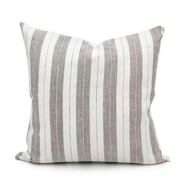 Striped Pillow Etsy