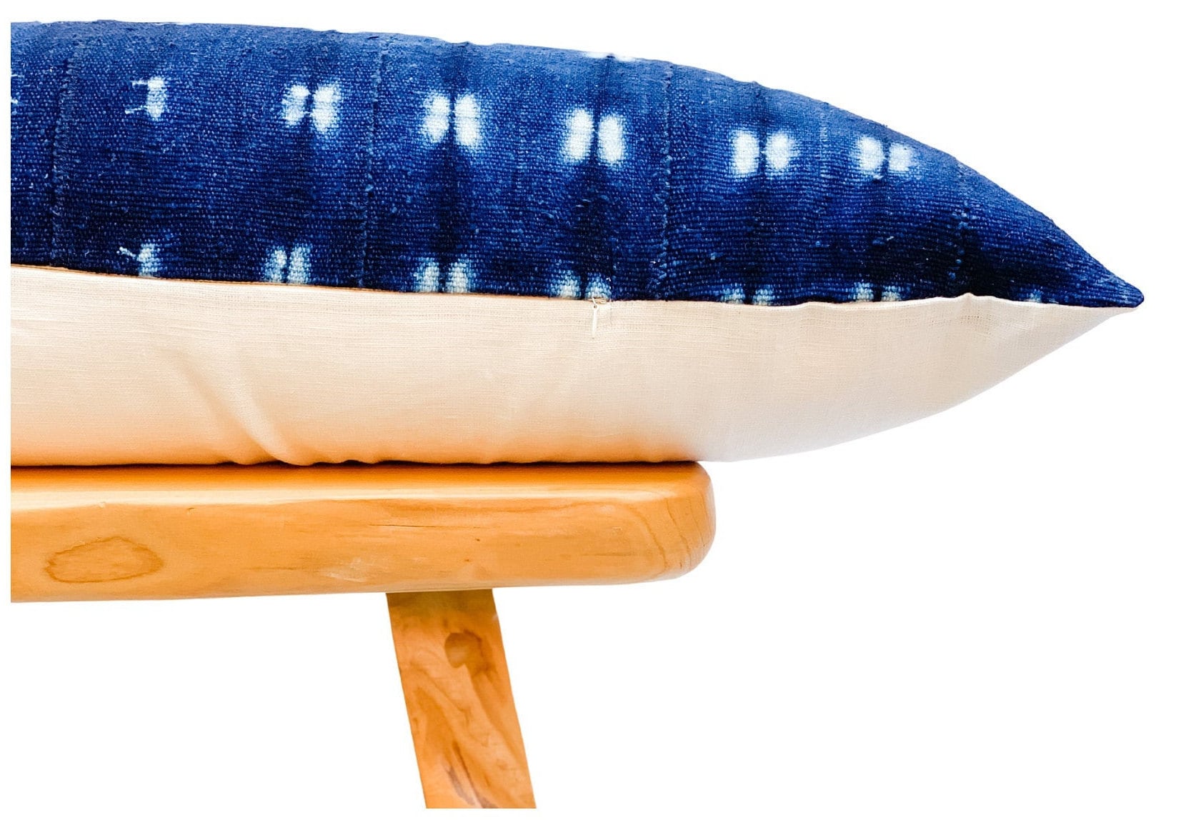Extra Long Bolster Pillow African Indigo Mudcloth Pillow Etsy Canada