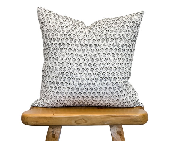 Grey boho pillow hotsell